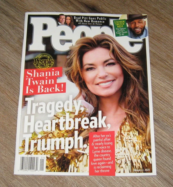 PEOPLE MAGAZINE SHANIA TWAIN Dionne Warwick TWITCH Stephen Boss SAM