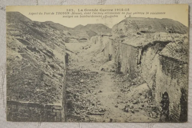 CPA Aspect of Fort Troyon whose resistance the German army could not defeat