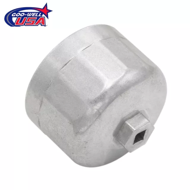 86mm 16 Flutes Oil Filter Wrench Socket Remover Tool Housing Cap for BMW Volvo