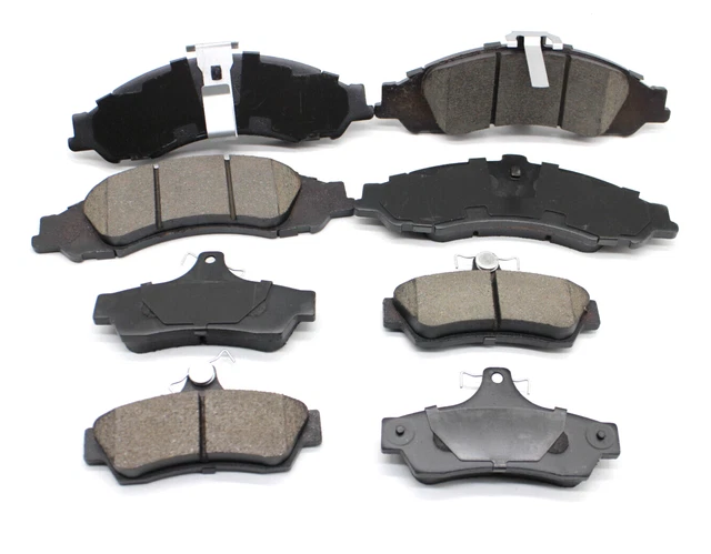 FRONT & REAR brake pads for Holden Commodore VT VU VX VY VZ Crewman Statesman