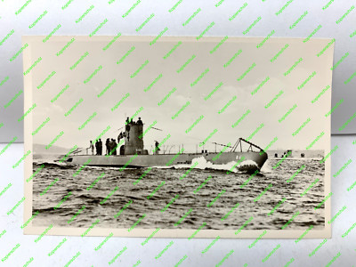ALTES ARCHIV FOTO UBoot U9 Kriegsmarine Uboot Submarine WKII 17 £35.02