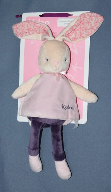 Petit Doudou Lapin Rose Kaloo - Lapinoo