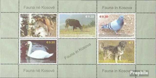 Kosovo (UN-verwaltung) Block1 postfrisch 2006 Tiere