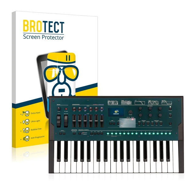 Protection Ecran Verre pour KORG opsix Altered FM Synthesizer Film Protecteur