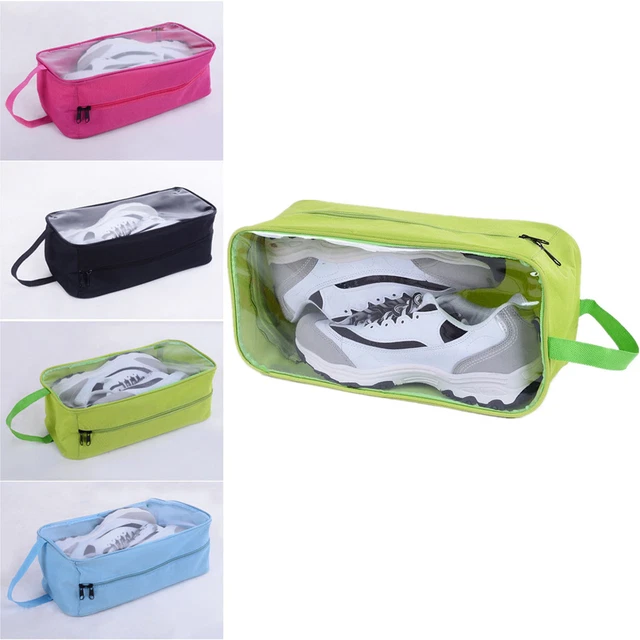 Borsa porta scarpe, doppia cerniera, porta scarpe, tiene