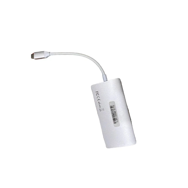 USB-C Hub HDMI 4K Output & Ethernet & 3x USB & USB-C 60W Satechi V2 Silver