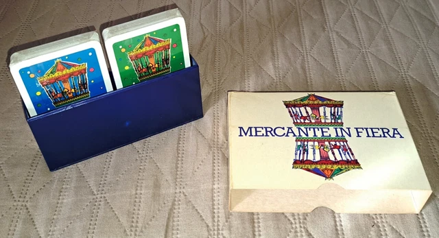 MAZZI DI CARTE da Gioco del Mercante in Fiera Masenghini (Bergamo). EUR