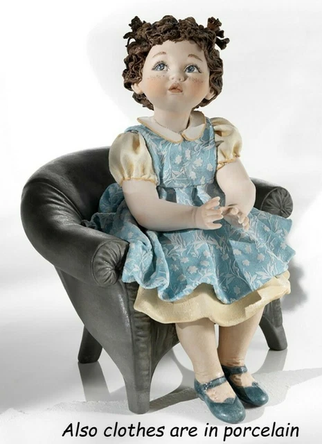 Figurine Capodimonte – Nourrisson Fille Ou Garçon, Porcelaine Italienne