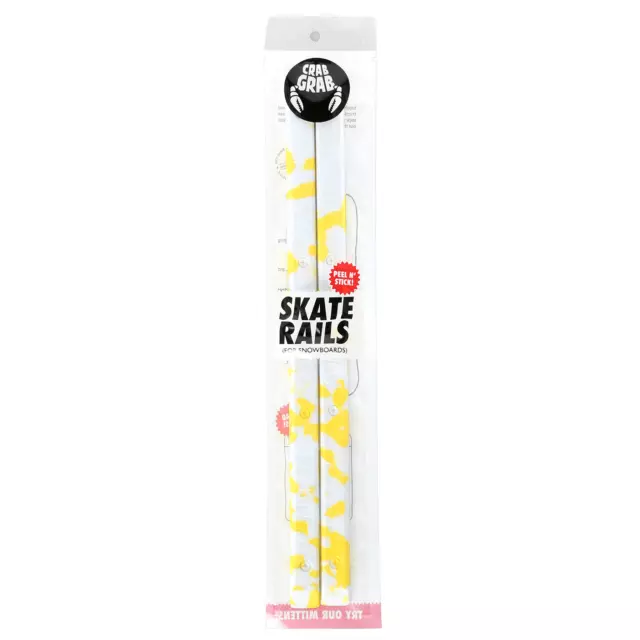 Crab Grab Skate Rails Yellow Snowboard Stomp Pad