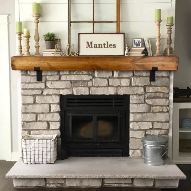 Reclaimed Wooden Mantle Beam 9.5cm X 9.5cm | Handmade Solid Wood Pine Timber!