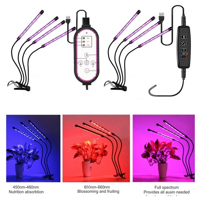 LED Grow Light Plant Lamp 84 LEDs Blau Und Rot Blaues Licht Full Spectrum