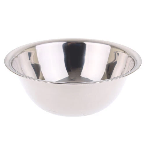 Tazón mezclador de acero inoxidable Integra 24 cm/2 L parte inferior plana genuino apto para lavavajillas