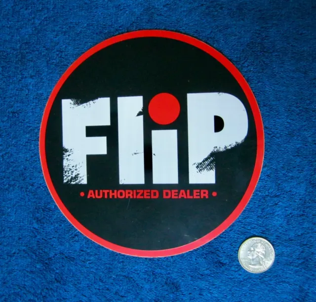 Vintage Flip Skateboard Shop Dealer Window Sticker - Geoff Rowley