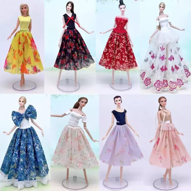 10 Styles Doll Elegant Clothes Doll Princess Skirt  30cm Doll/1/6 BJD Dolls