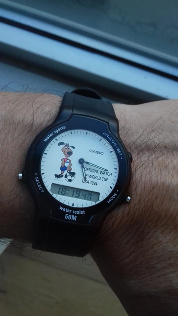 CASIO SWC-03-1V MODULE 306 VINTAGE FOOTBALL WORLD CUP USA 1994