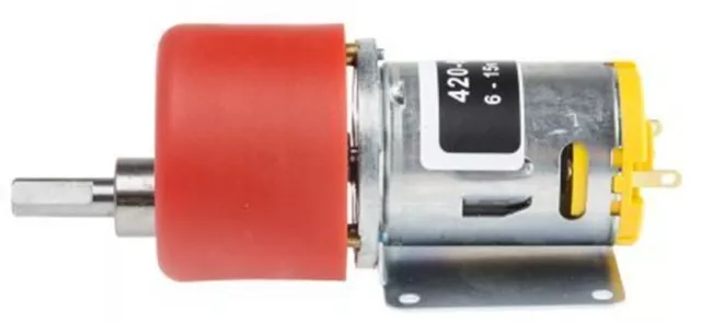 1 x RS Pro, 12 V, 6 â? 15 V DC, 6000 gcm, gebürsteter DC-Getriebemotor, Ausgangsgeschwindigkeit