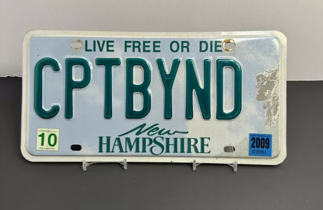 New Hampshire Vanity License Plate