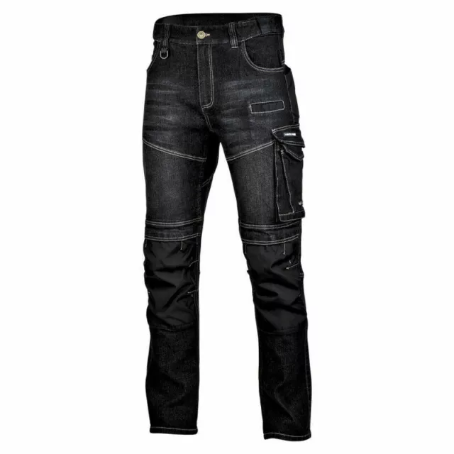 Arbeitshose Lahti Pro L40517 SLIM FIT Sicherheitshose Herren Schutzhose JEANS