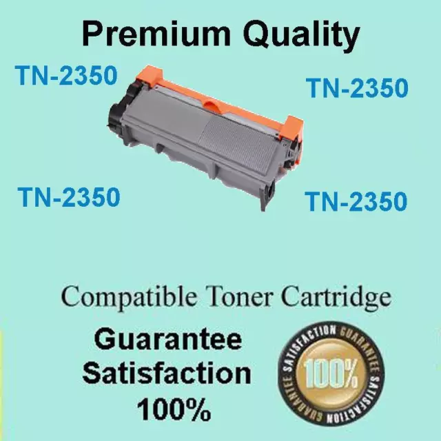 2x Brother compatible toner TN2350 TN 2350 HY HL L2380DW MFC L2700DW MFC 2703DW