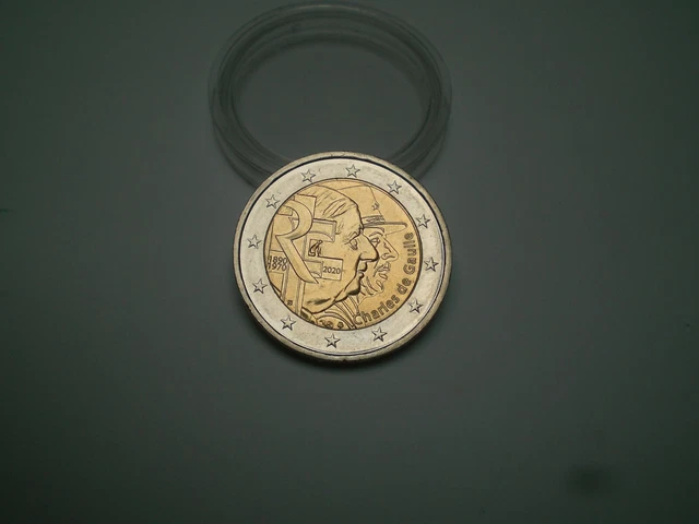 PIECE 2 EURO " Charles De Gaulle " France 2020 EUR 6,00 - PicClick FR