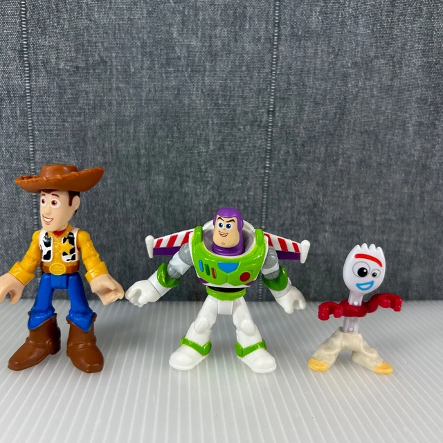 FISHER PRICE IMAGINEXT Disney Pixar Toy Story Buzz Woody Forky Figure