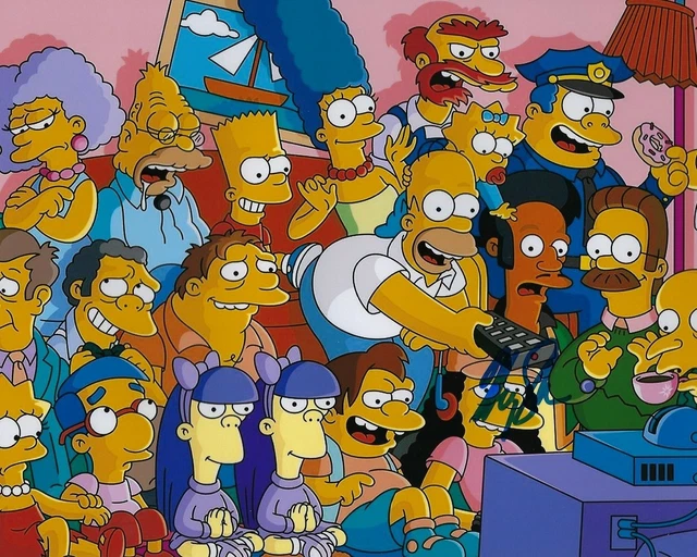 GFA The Simpsons Ned Flanders * HARRY SHEARER * Signed 8x10 Photo PROOF COA