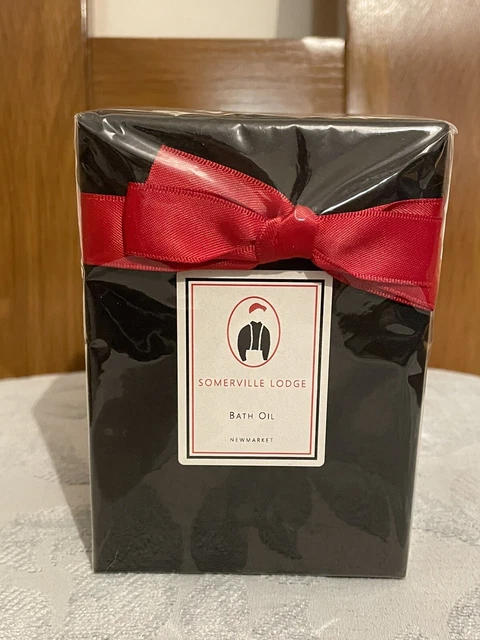 Somerville Lodge Branded Bath Oil. New Sealed In Box. Somerville Lodge Branded Bath Oil. New Sealed In Box.