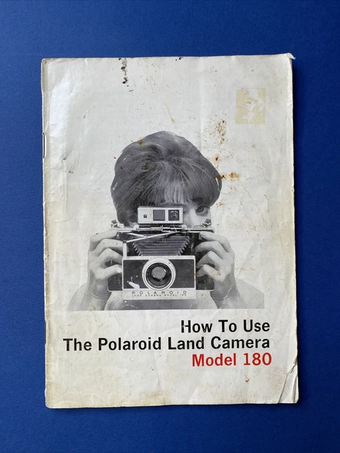 Polaroid Land Camera 180 manual de instrucciones