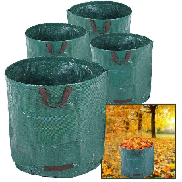 XXL Gartenabfallsack Gartensack Gartentasche Laubsack Rasensack 272 Liter DHL