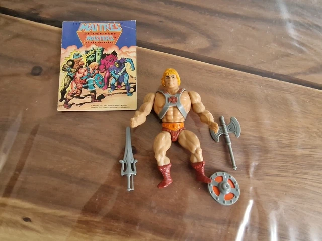 ANCIENNE FIGURINE MOTU Musclor, Prince Adam 1981 Taiwan 80s EUR 19,00 - FR