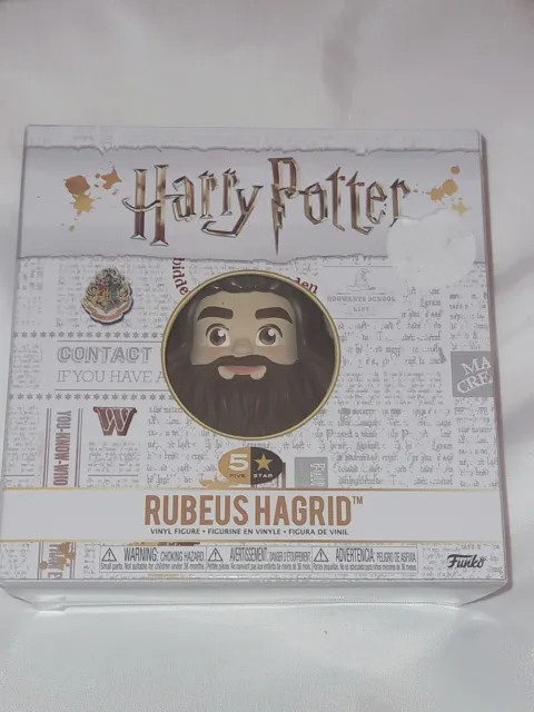 Rubeus Hagrid Baby Dragon Harry Potter Five Star Vinyl Figure Funko NEW