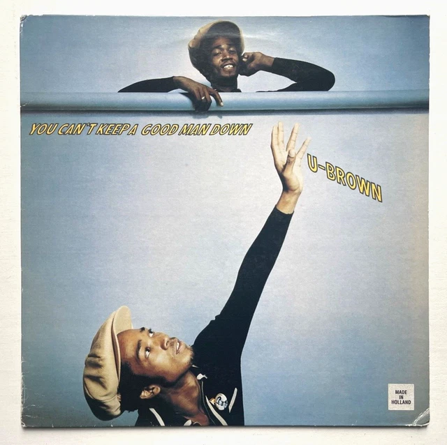 U-Brown - You Can't Keep A Good Man Down * Vinyl Lp * 2002 Fl32 * Free P&P Uk *