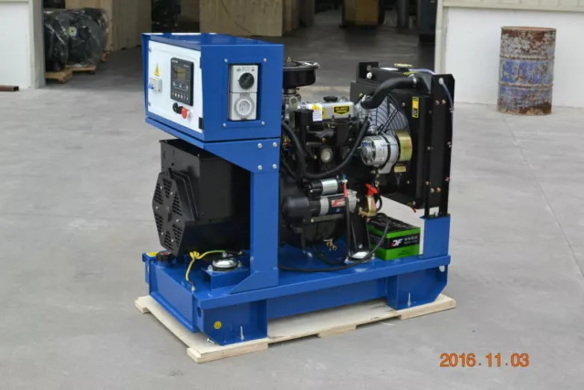 Generator Diesel 11 Kw Single Phase Open Genset 2