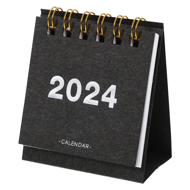 Supporto Per Calendario Da Tavolo Mobestech: In Metallo E Legno, Elegante E Stabile, Perfetto Per Ufficio E Casa