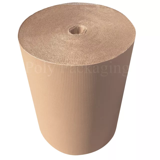 750mm x 5m CORRUGATED CARDBOARD PAPER ROLLS Postal Packaging Parcels