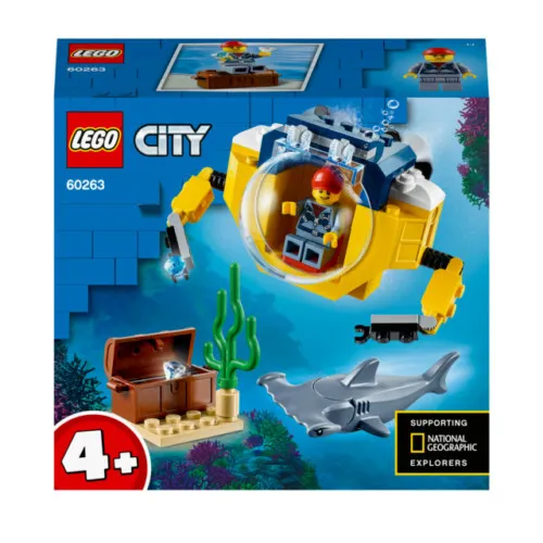 Lego 60263 City, Ocean Mini-Submarine, Brand New and Sealed