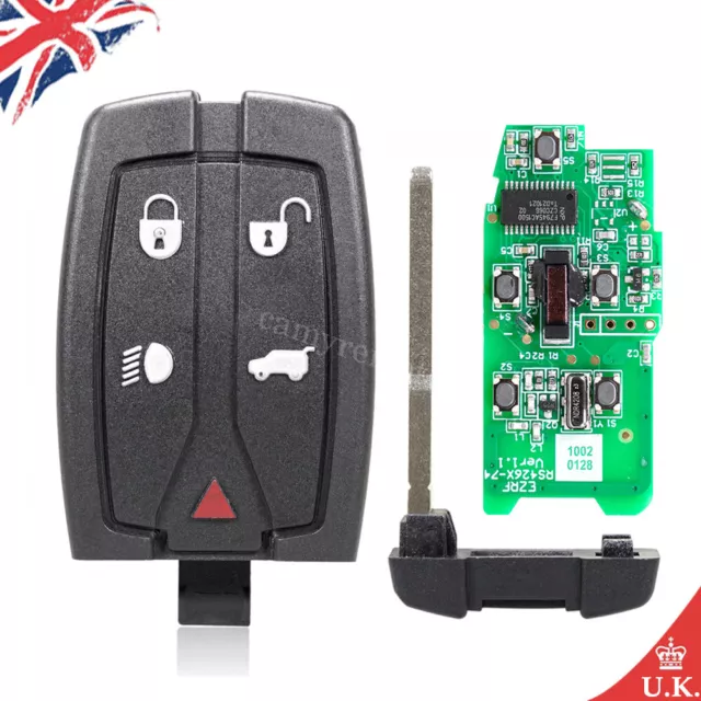 For Land Rover Freelander 2 Remote Key Fob 433Mhz 2007 2008 2009 2010 2011 2012