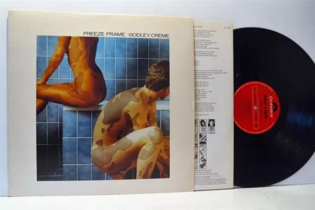 GODLEY AND CREME freeze frame LP EX+/VG+, POLD 5027, vinyl, with lyric inner, uk