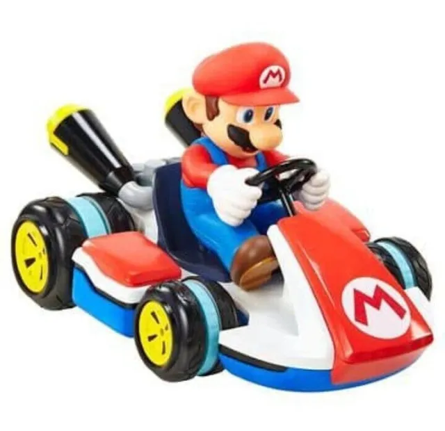 Starts@$99.99-Carrera Nintendo Mario Kart Slot Car Race Track 2 Cars Mario Bros