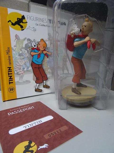 FIGURINE TINTIN COLLECTION Officielle - Dupont Syldave - N° 59 EUR 24