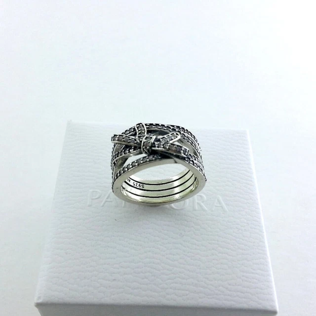 Anello on sale fiocco pandora