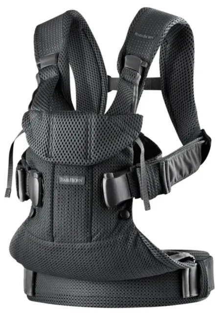 Babybjorn Baby Carrier One Air - Airy Mesh in Anthracite