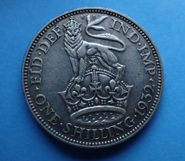 1932 George V., Shilling, as shown.