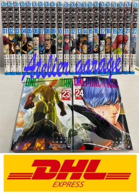 One Punch Man Vol.1-26 Yusuke Murata Comic Manga Book Japanese Langua From  Japan