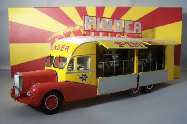 Camion UNIC ZU51 Cuisine Cirque Pinder 1952 - Altaya 1/43 - Neuf Boîte