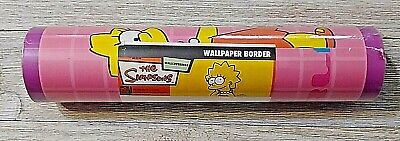 Rollo prepegado borde de pared de Lisa Simpson de Los Simpson nuevo