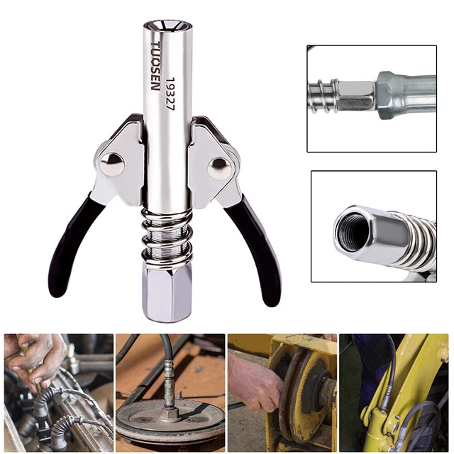 GREASE COUPLER HEAVYDUTY Quick Release Grease Gun Coupler 10000PSI