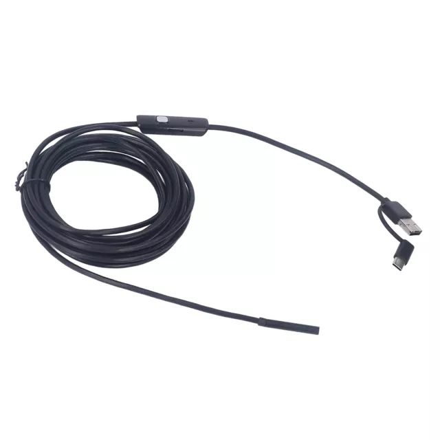 Endoscope Camera Mobile Phone PC USB Type C 3 In 1 Endoscope Camera W/LED Light✈