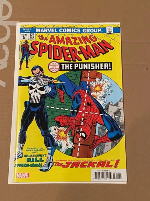 Amazing Spider-Man #129 Facsimile Edition 1st Punisher Reprint Marvel Comics NM