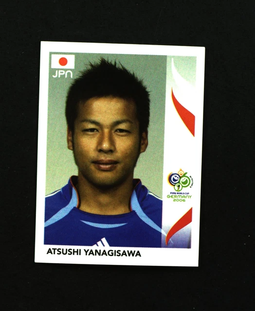 2006 Panini World Cup Atsushi Yanagisawa 136 Japan 柳沢敦 日本代表